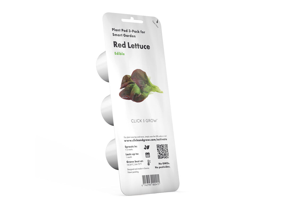 Red Lettuce Plant Pods 9-pack / Red Lettuce Plant Pods 9-pack