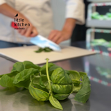 Kids in the Kitchen - Basil Olive Pesto