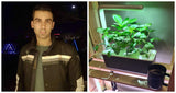 Collage of indoor gardener and the Click and Grow Smart Garden 3.