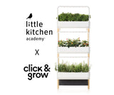 Click & Grow Partners with Little Kitchen Academy as their Exclusive Indoor Garden Provider