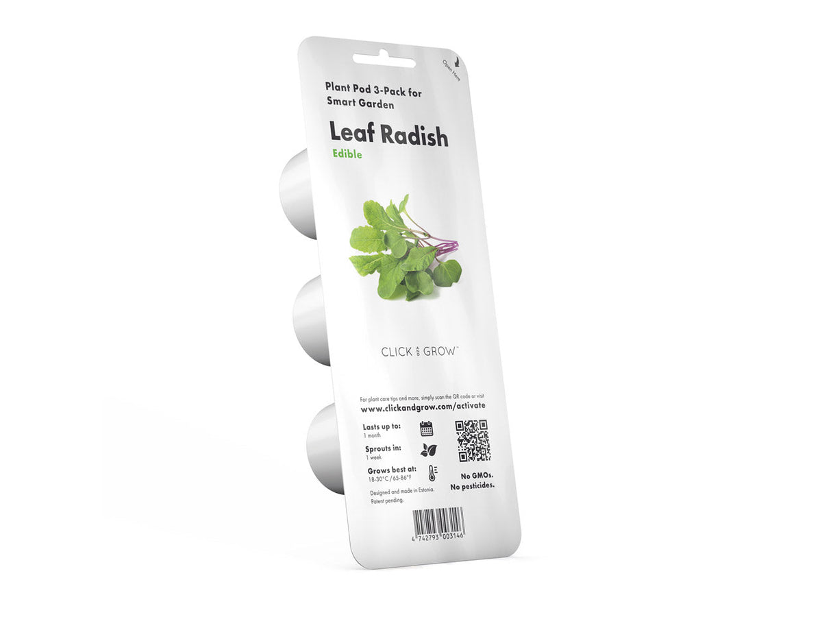 Leaf Radish Plant Pods 9-pack / Leaf Radish Plant Pods 9-pack