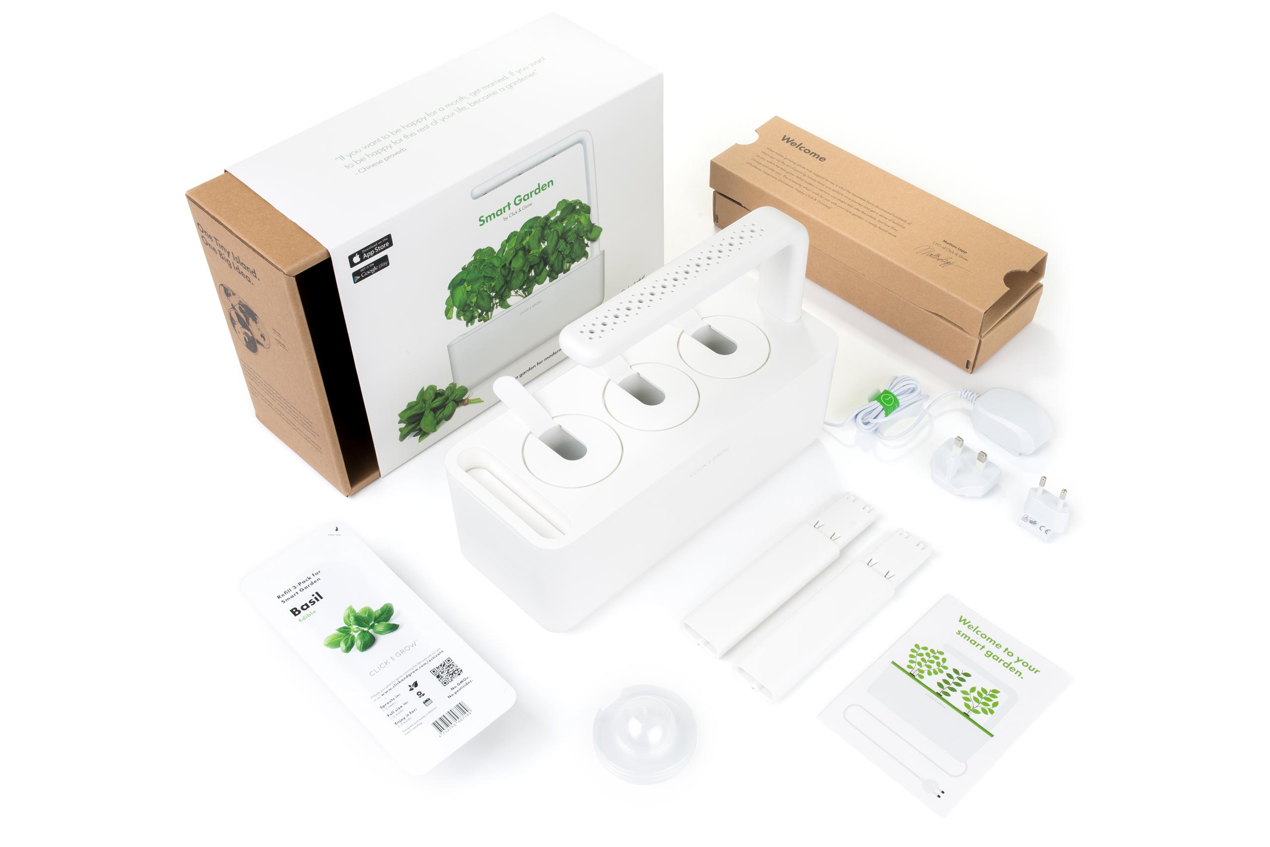 amzWOW Clizia Smart Garden- Potager Hydroponique D'Intérieur, Jardiniere  Interieur pour Herbes aromatiques - Jardin Autonome Intelligent avec  Minuterie Automatique, Lumière LED Incluse (Space Grey) : : Jardin